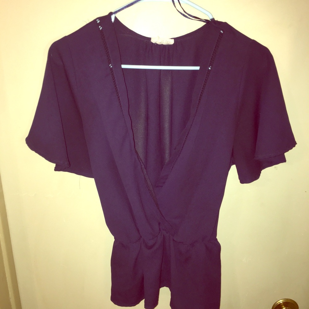 Blue blouse